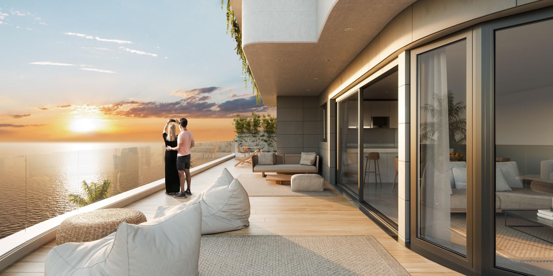 1 chambre Appartement - terrasse à Aguilas - Nouvelle construction in Medvilla Spanje