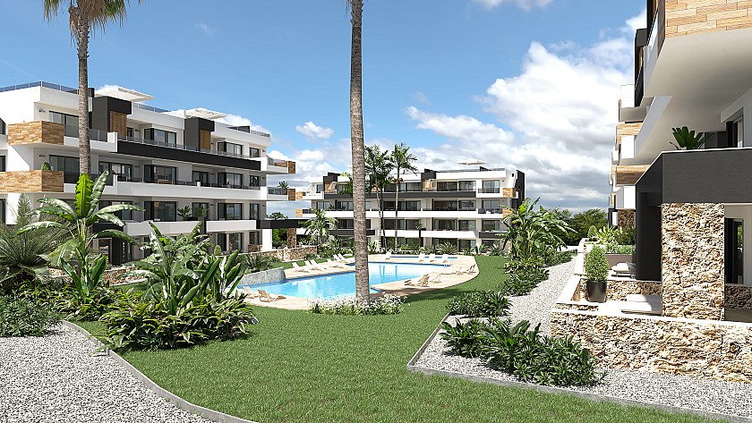 2 chambre Appartement - terrasse à Los Dolses - Orihuela Costa in Medvilla Spanje
