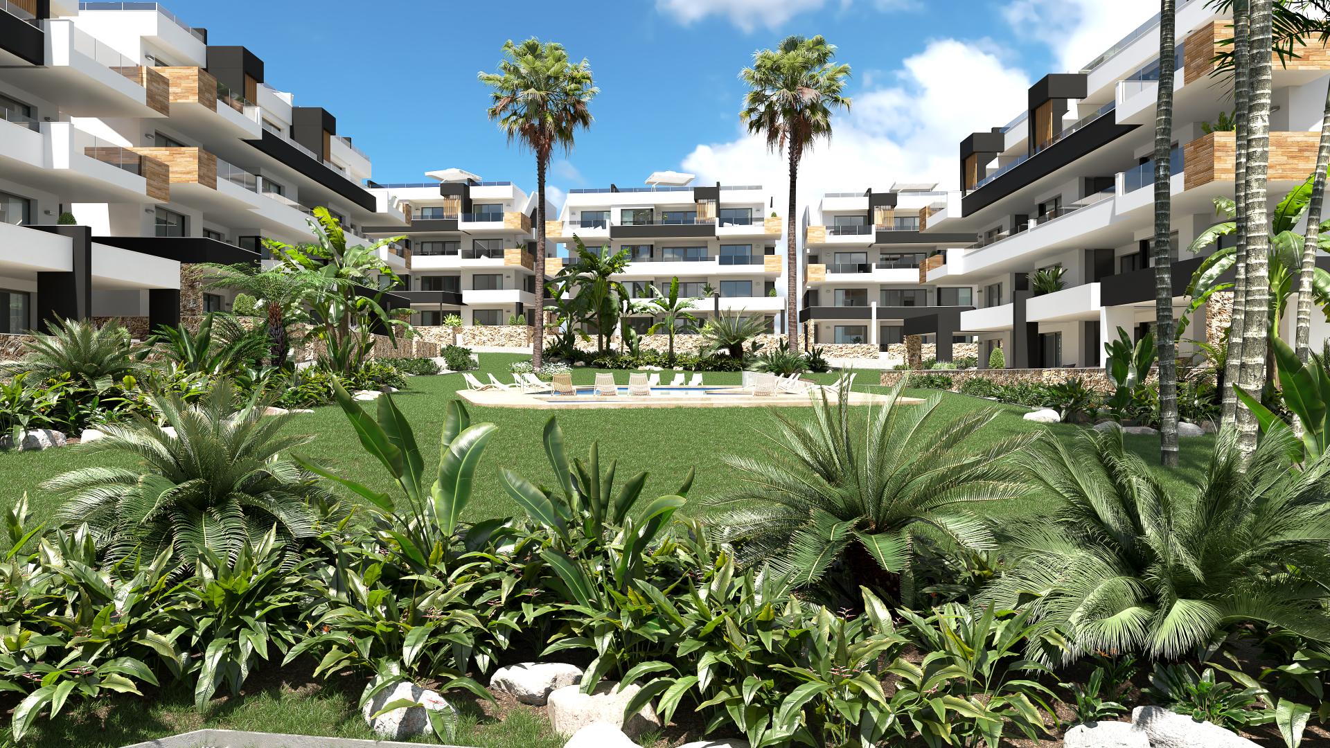 2 chambre Appartements - terrasse sur le toit à Orihuela Costa in Medvilla Spanje