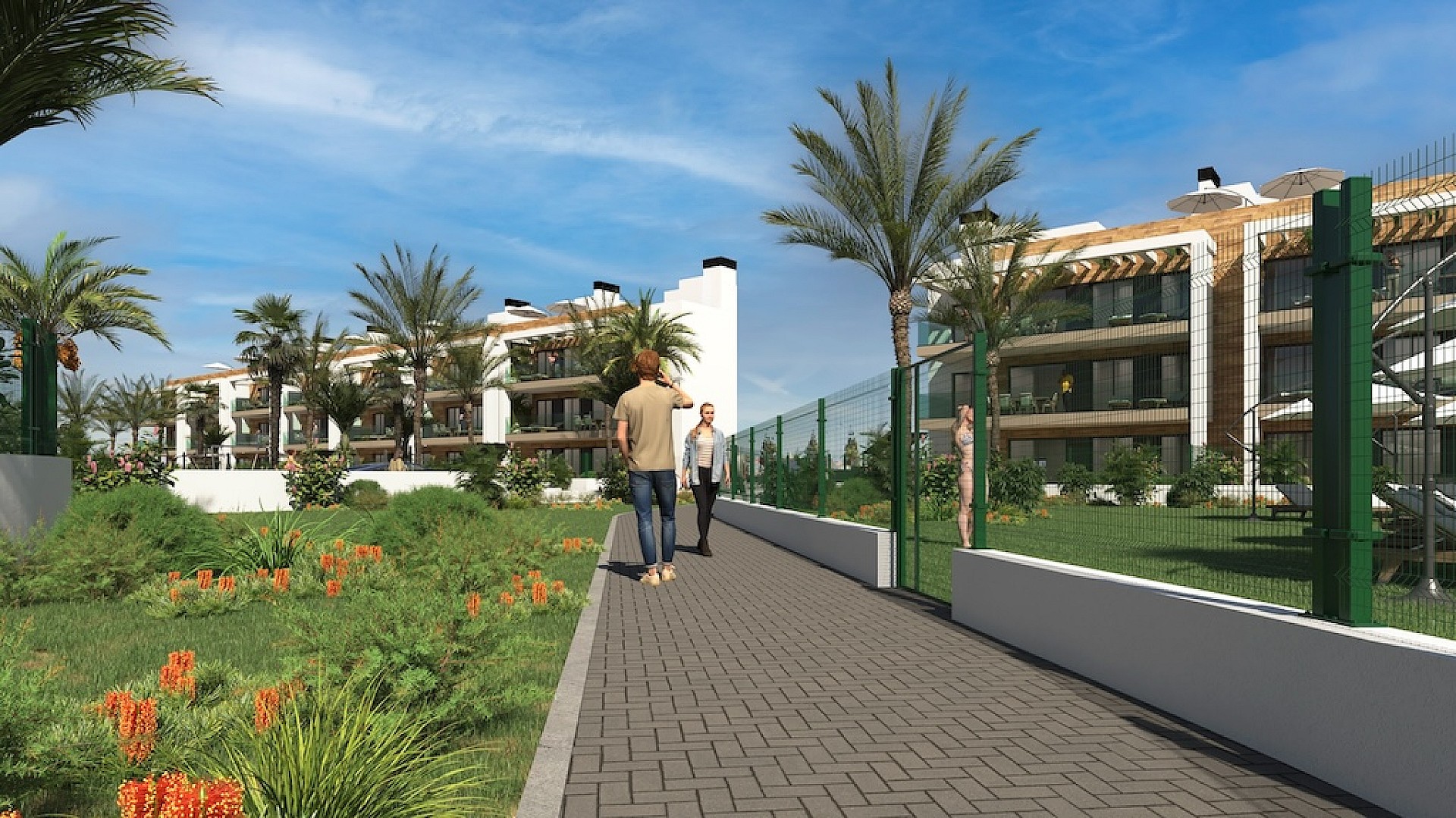 3 chambre Appartement - jardin à Los Alcazares - Nouvelle construction in Medvilla Spanje