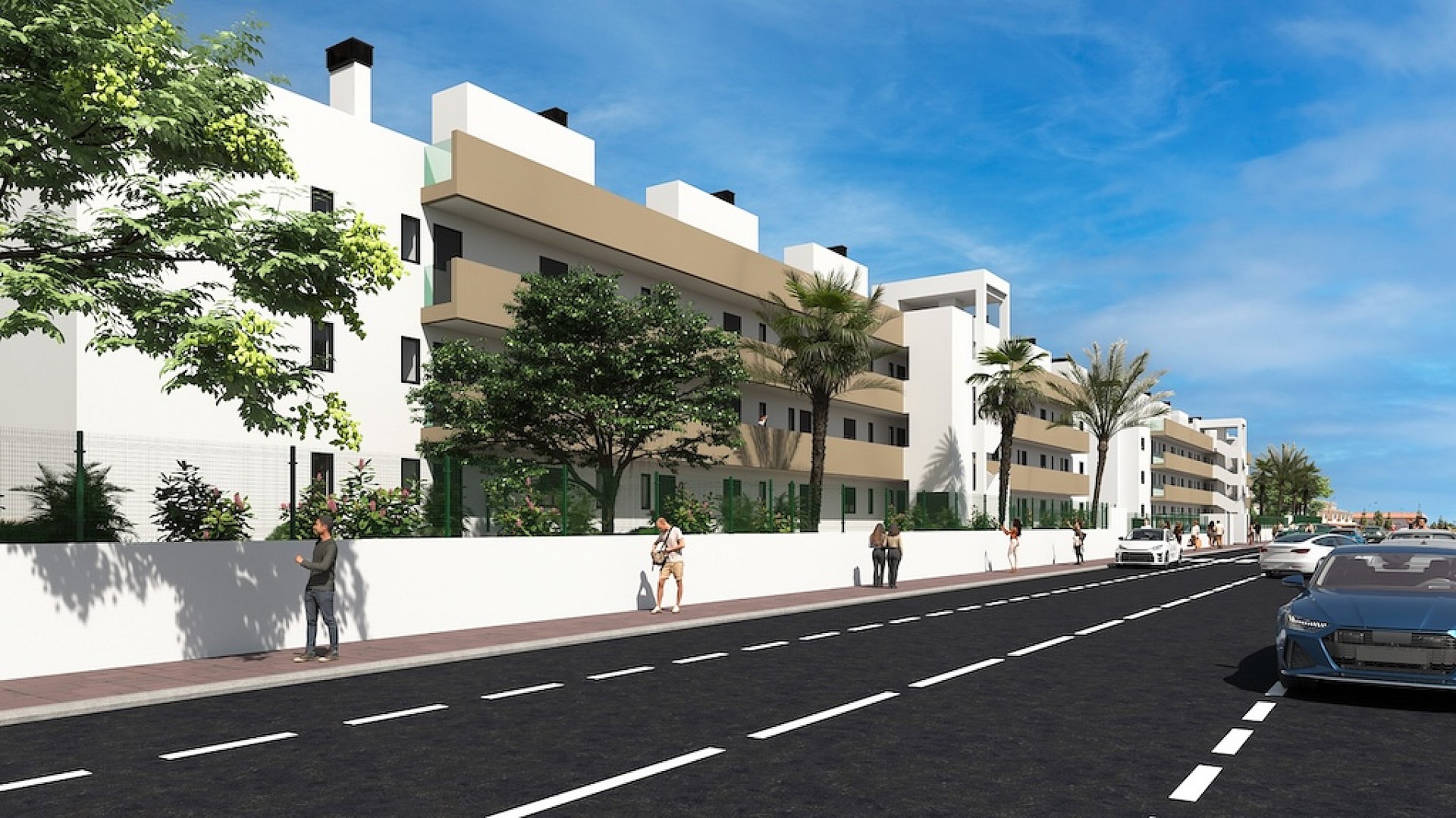 2 chambre Appartement - terrasse à Los Alcazares - Nouvelle construction in Medvilla Spanje