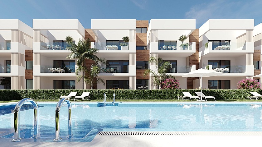 2 chambre Appartement - jardin à San Pedro Del Pinatar in Medvilla Spanje