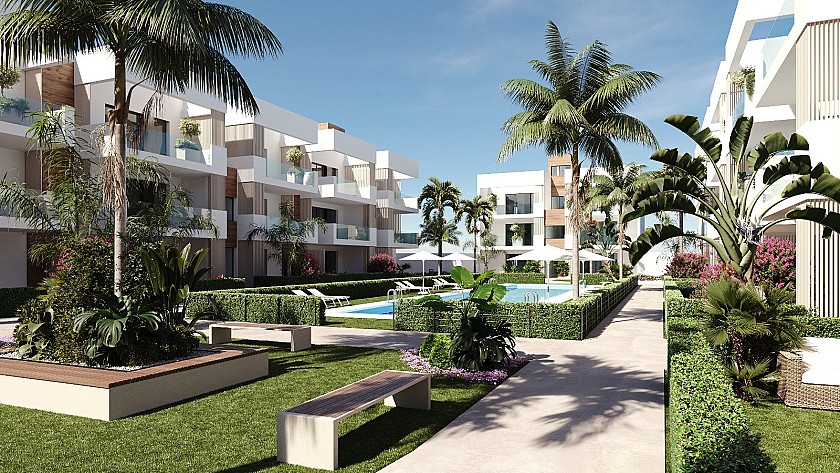 2 chambre Appartement - terrasse à San Pedro Del Pinatar in Medvilla Spanje