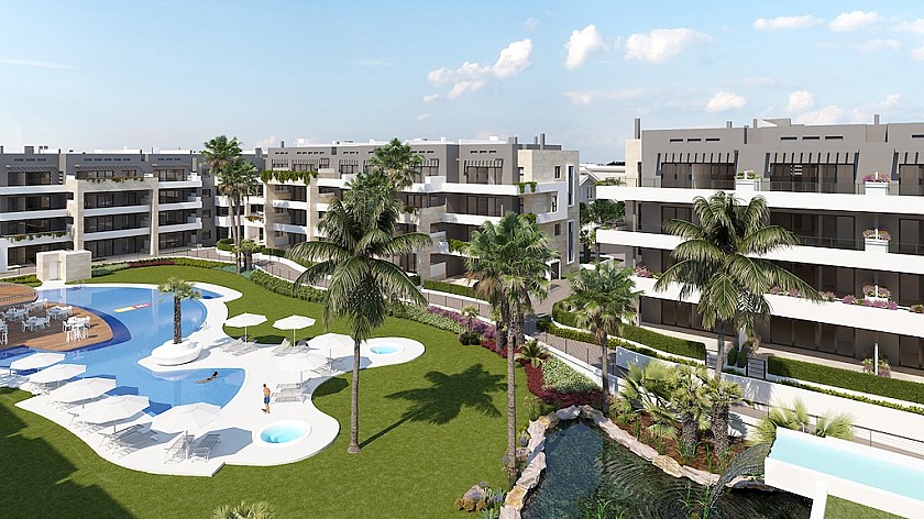 3 chambre Appartement - jardin à Playa Flamenca - Orihuela Costa