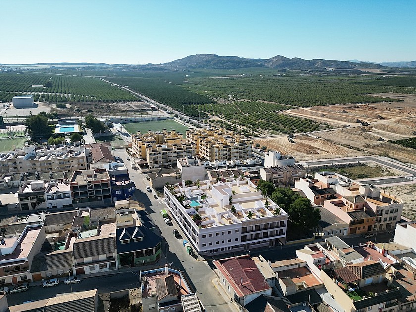 2 chambre Appartements - terrasse sur le toit à Algorfa in Medvilla Spanje