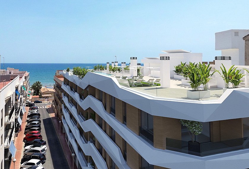 3 chambre Appartement - terrasse à Guardamar del Segura in Medvilla Spanje