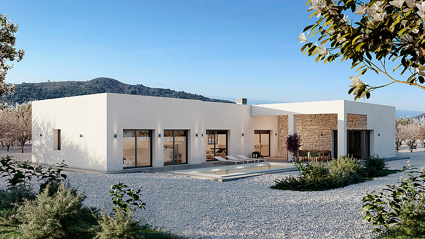 3 chambre Villa à Aspe in Medvilla Spanje