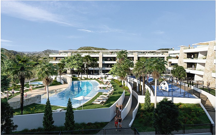 2 chambre Appartement - terrasse à Font de Llop golf in Medvilla Spanje