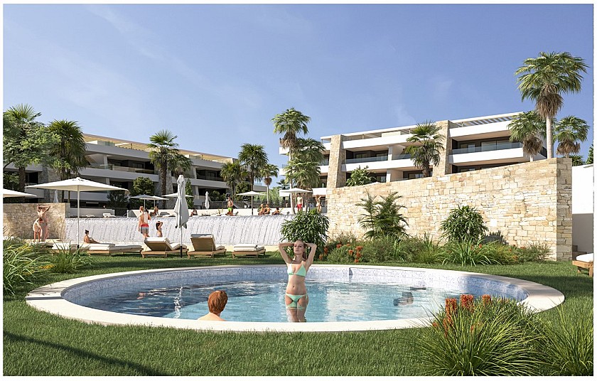 3 chambre Appartement - terrasse à Font de Llop golf in Medvilla Spanje