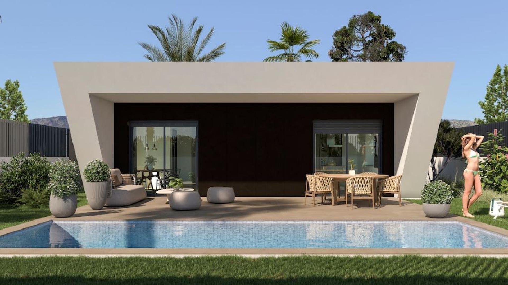3 chambre Villa à Monforte Del Cid in Medvilla Spanje