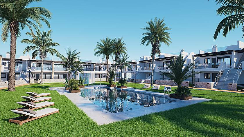 2 chambre Appartements - terrasse sur le toit à Pilar de la Horadada