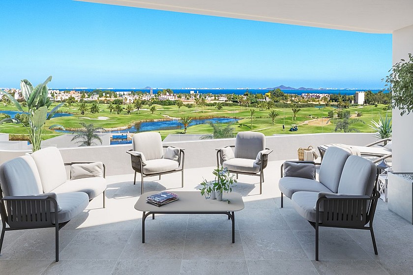 2 chambre Appartement - jardin à Los Alcazares