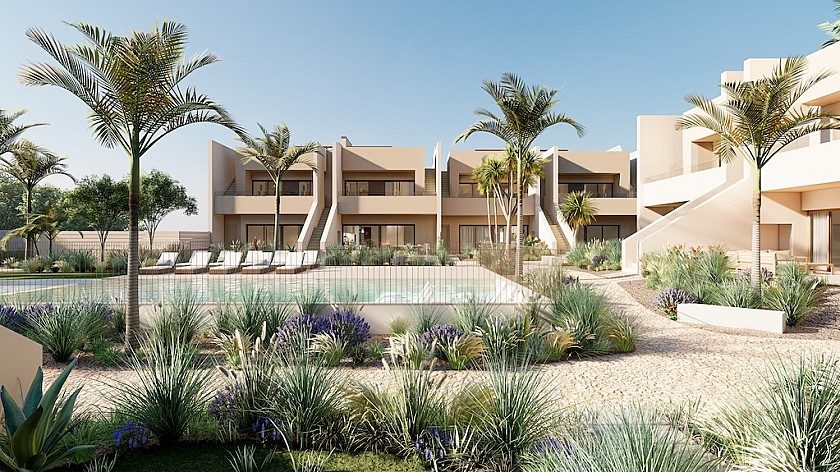 3 chambre Appartements - terrasse sur le toit à Roda Golf in Medvilla Spanje