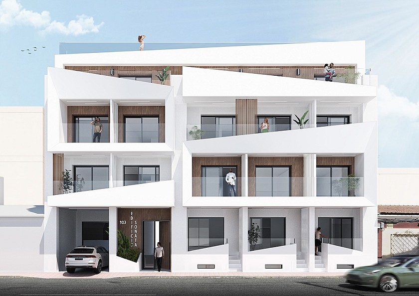 1 chambre Appartement - terrasse à Torrevieja in Medvilla Spanje