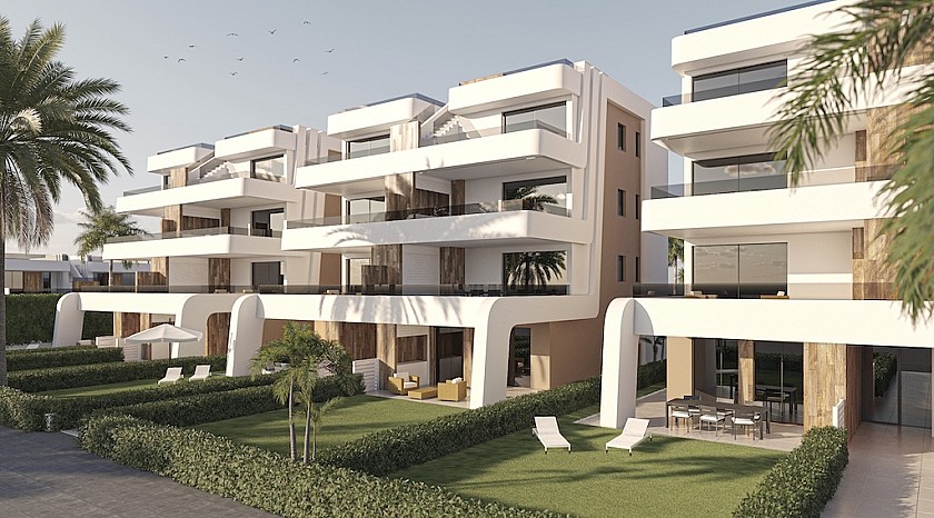 3 chambre Appartement - jardin à Condado de Alhama in Medvilla Spanje