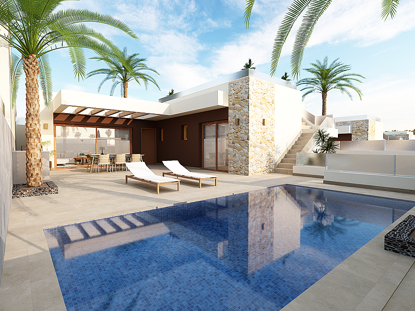 3 chambre Villa avec sous-sol à Ciudad Quesada in Medvilla Spanje