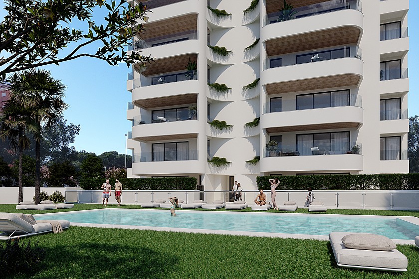 2 chambre Appartement - terrasse à Guardamar del Segura in Medvilla Spanje