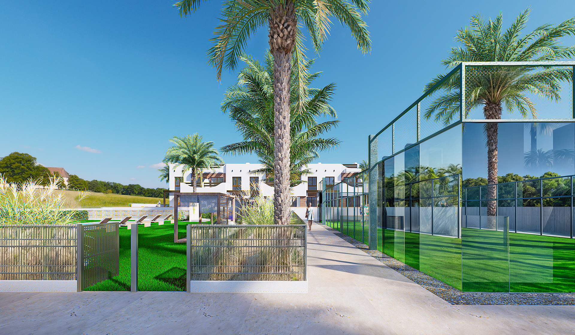 2 chambre Appartements - terrasse sur le toit à Torre de la Horadada in Medvilla Spanje