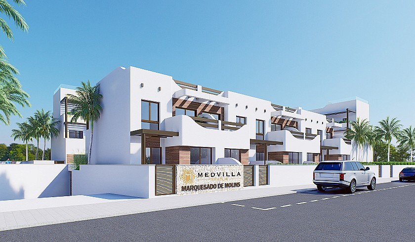 2 chambre Appartements - terrasse sur le toit à Torre de la Horadada in Medvilla Spanje