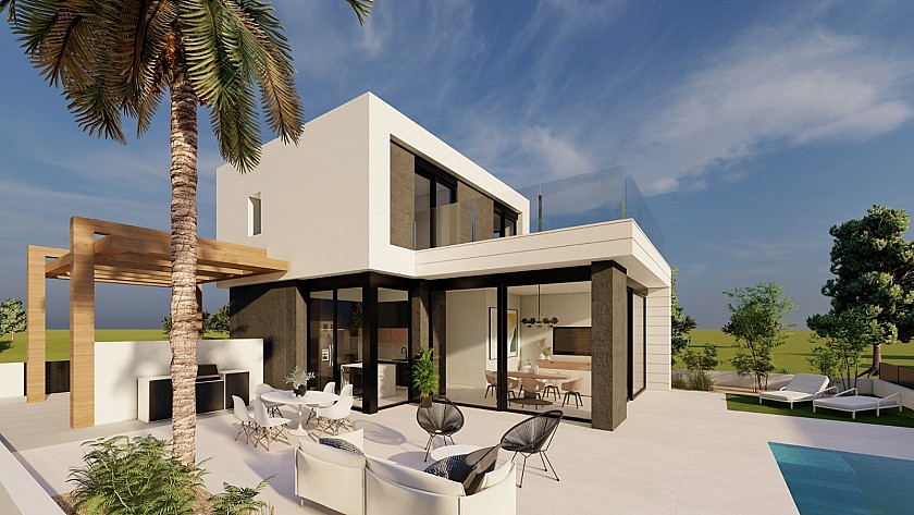 3 chambre Villa à Pilar de la Horadada in Medvilla Spanje
