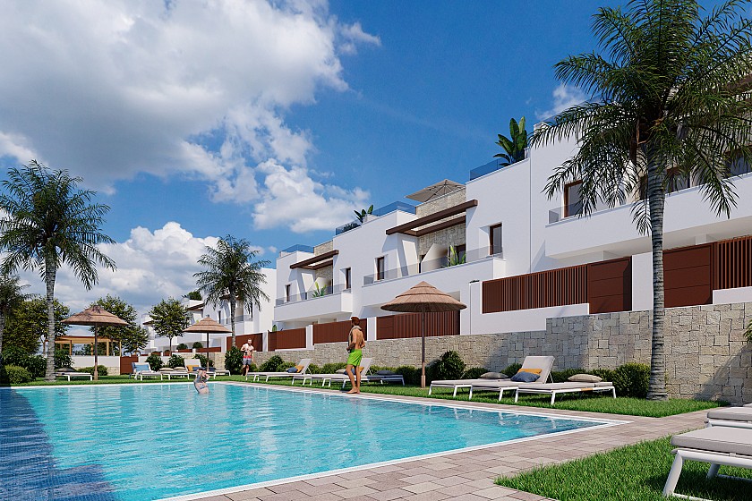 3 chambre Maisonettes à Vistabella Golf in Medvilla Spanje