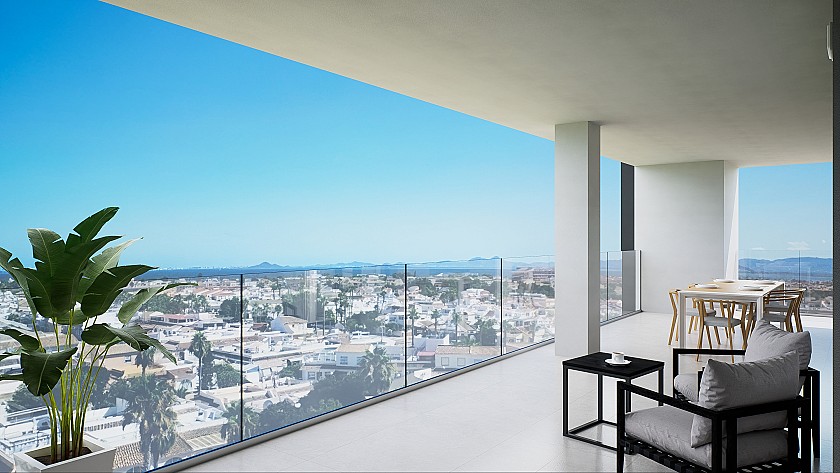 3 chambre Appartements - terrasse sur le toit à Los Alcazares in Medvilla Spanje