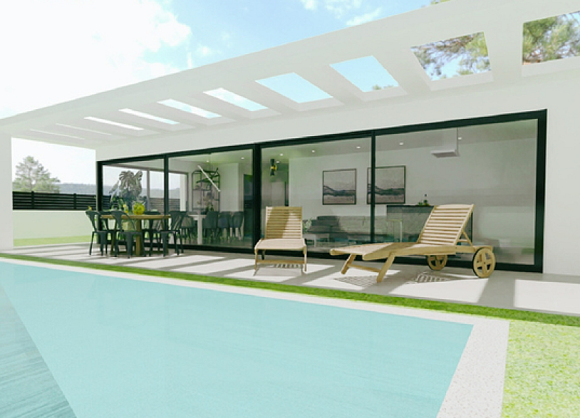 3 chambre Villa à Aspe in Medvilla Spanje
