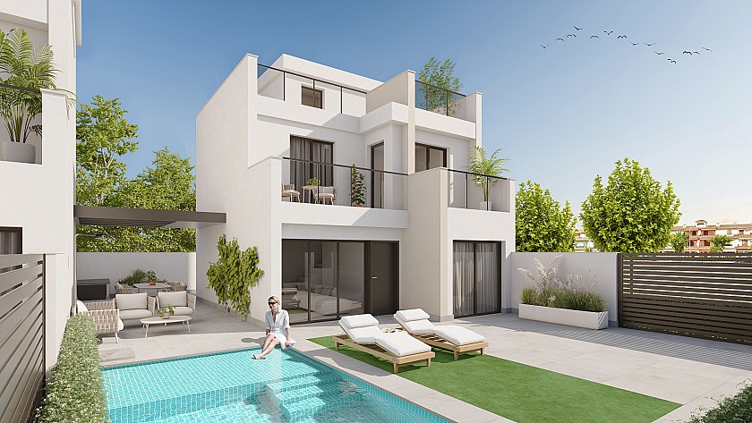 3 chambre Villa à Los Alcazares in Medvilla Spanje