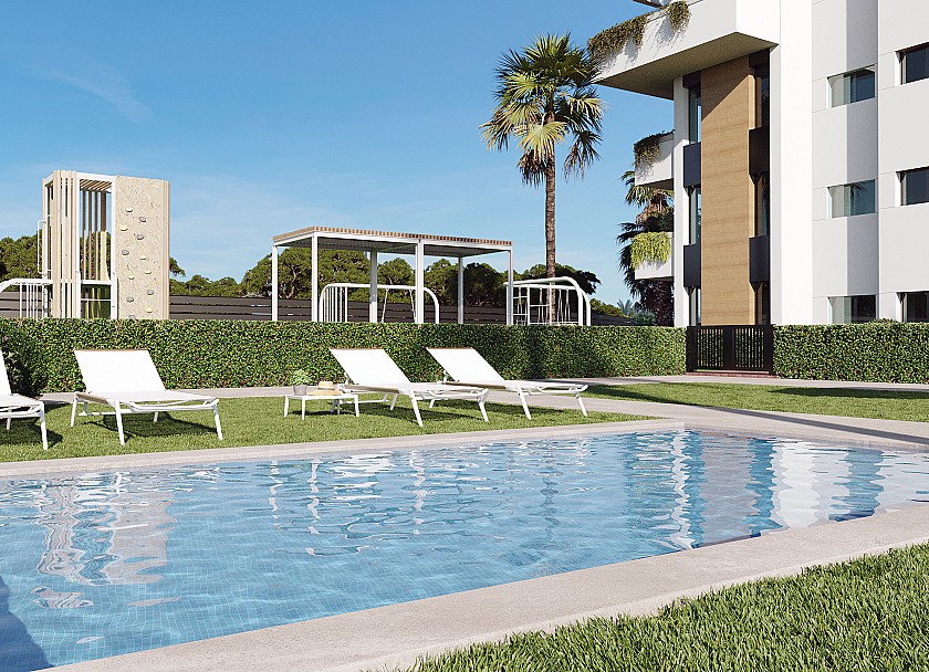 2 chambre Appartements - terrasse sur le toit à Santa Rosalía Resort in Medvilla Spanje