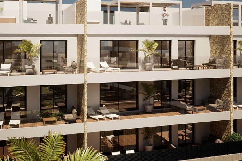 2 chambre Appartement - terrasse à Finestrat in Medvilla Spanje