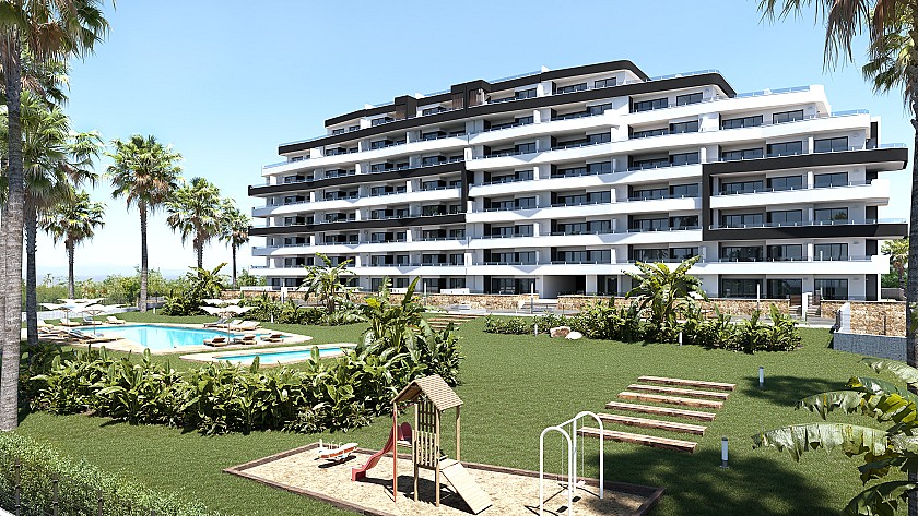 2 chambre Appartement - terrasse à San Miguel de Salinas in Medvilla Spanje
