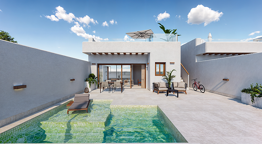 3 chambre Villa à Torre Pacheco in Medvilla Spanje