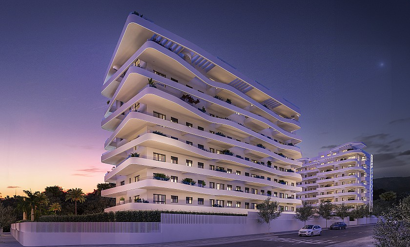 1 chambre Appartement - jardin à Villajoyosa in Medvilla Spanje