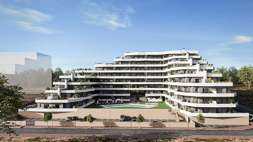 3 chambre Appartement - terrasse à San Miguel de Salinas in Medvilla Spanje