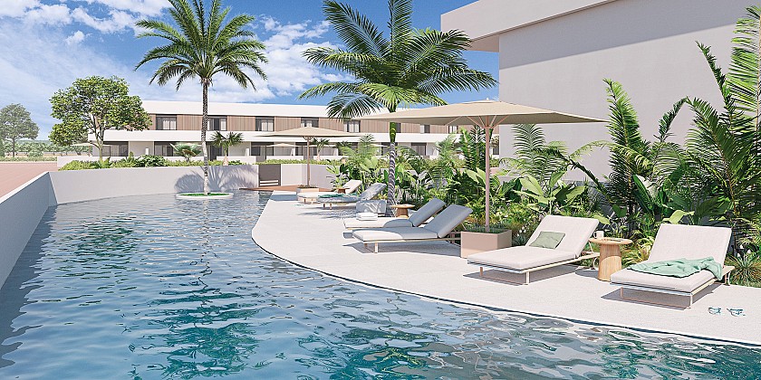 2 chambre Maisonettes à Pilar de la Horadada in Medvilla Spanje