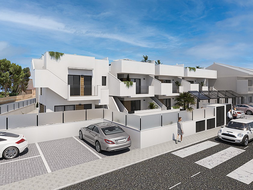 3 chambre Appartements - terrasse sur le toit à San Pedro Del Pinatar in Medvilla Spanje