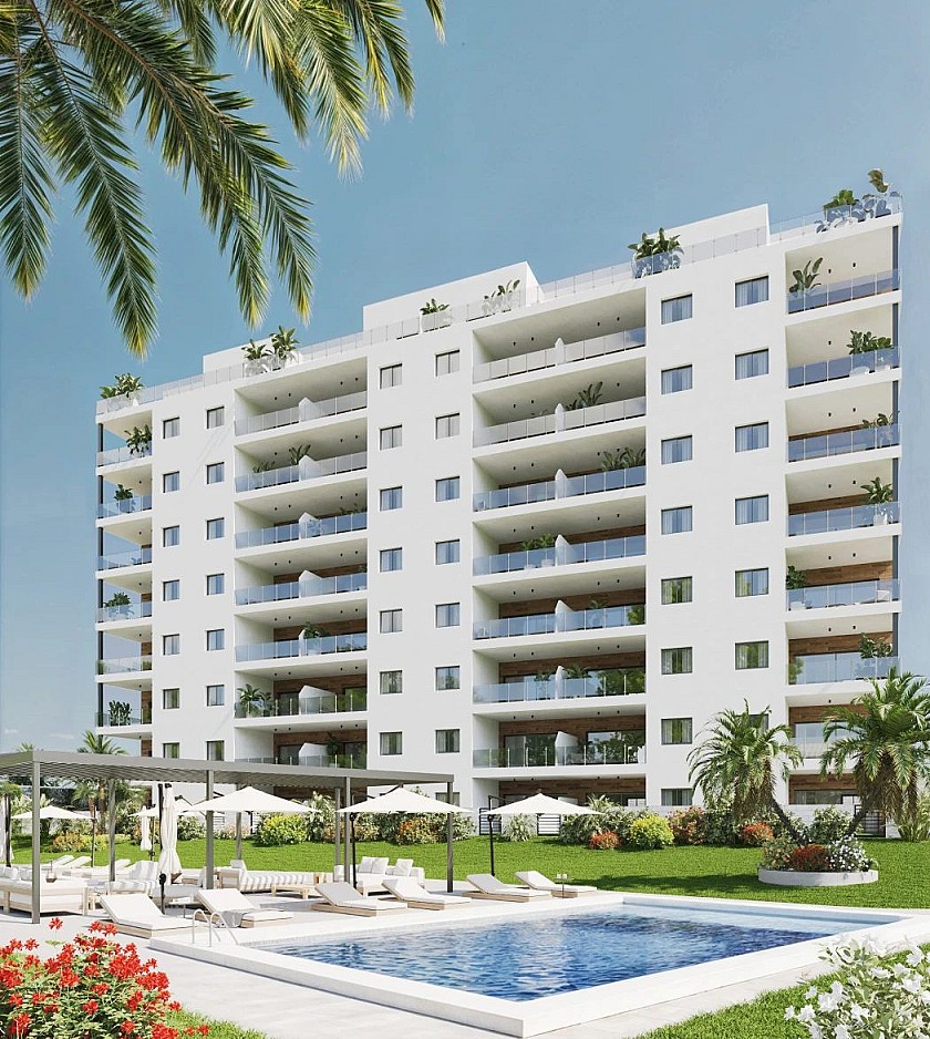 2 chambre Appartements - terrasse sur le toit à Villajoyosa in Medvilla Spanje