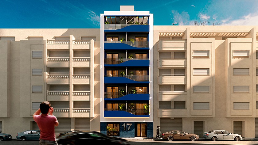 2 chambre Appartement - terrasse à Torrevieja in Medvilla Spanje
