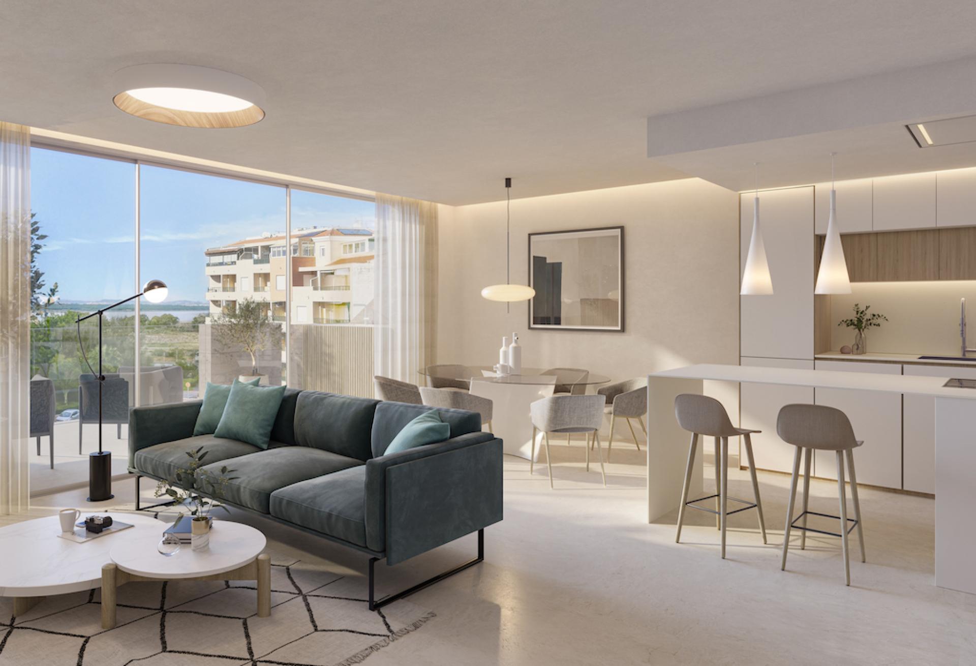 3 chambre Appartement - terrasse à La Mata in Medvilla Spanje