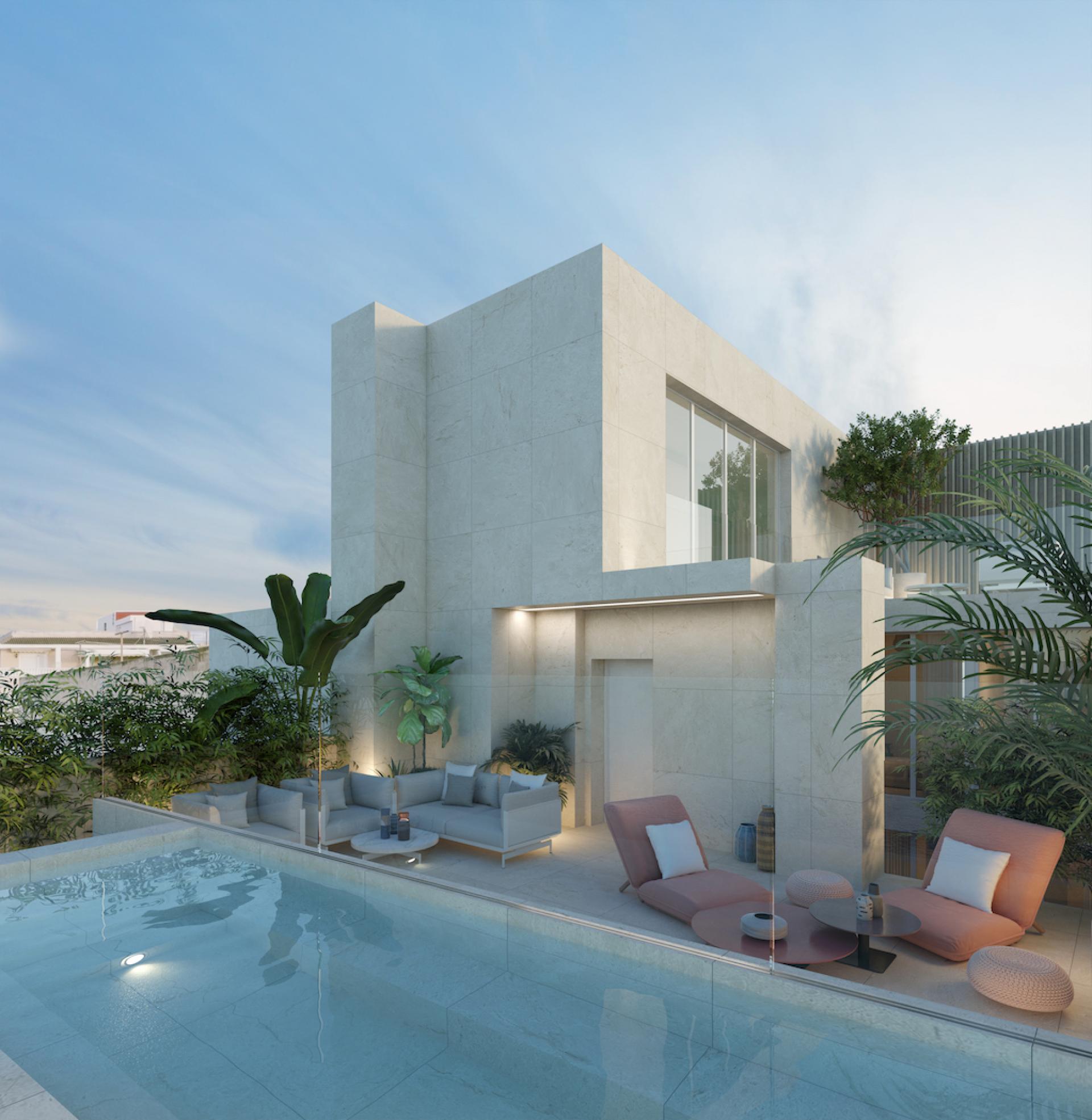 3 chambre Appartement - terrasse à La Mata in Medvilla Spanje