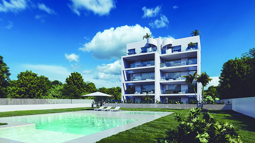 2 chambre Appartement - terrasse à Denia in Medvilla Spanje