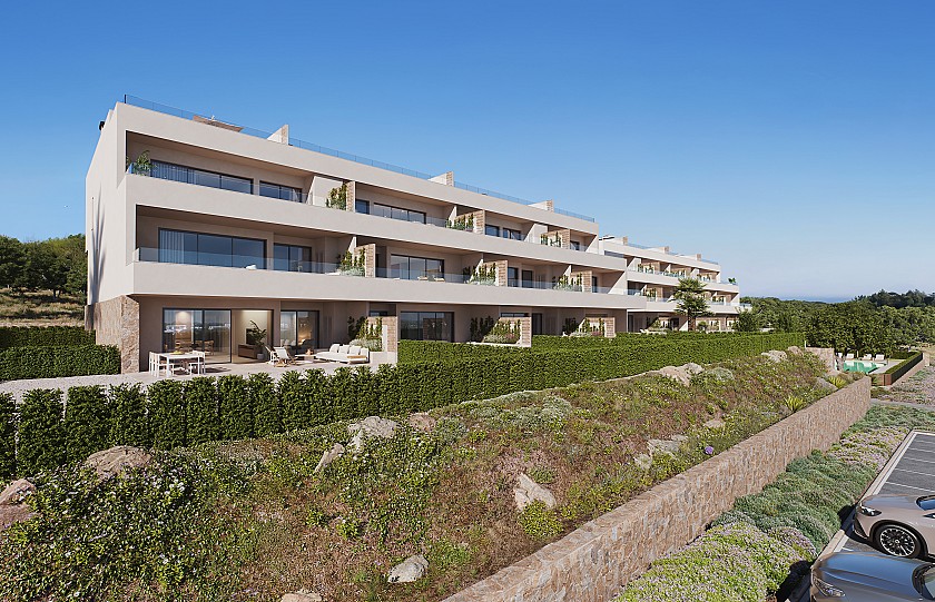 2 chambre Appartement - jardin à Las Colinas Golf in Medvilla Spanje