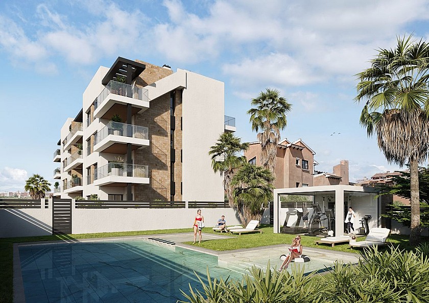 2 chambre Appartement - jardin à Torrevieja in Medvilla Spanje