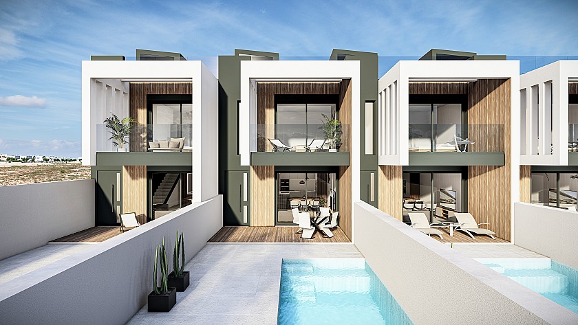 3 chambre Maisonettes à Pilar de la Horadada in Medvilla Spanje