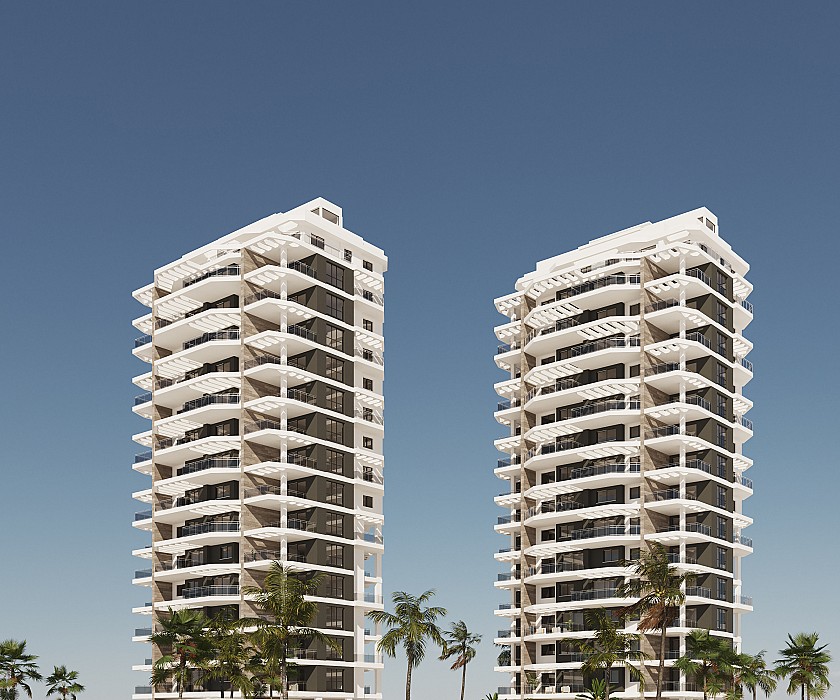 2 chambre Appartement - terrasse à Calpe in Medvilla Spanje