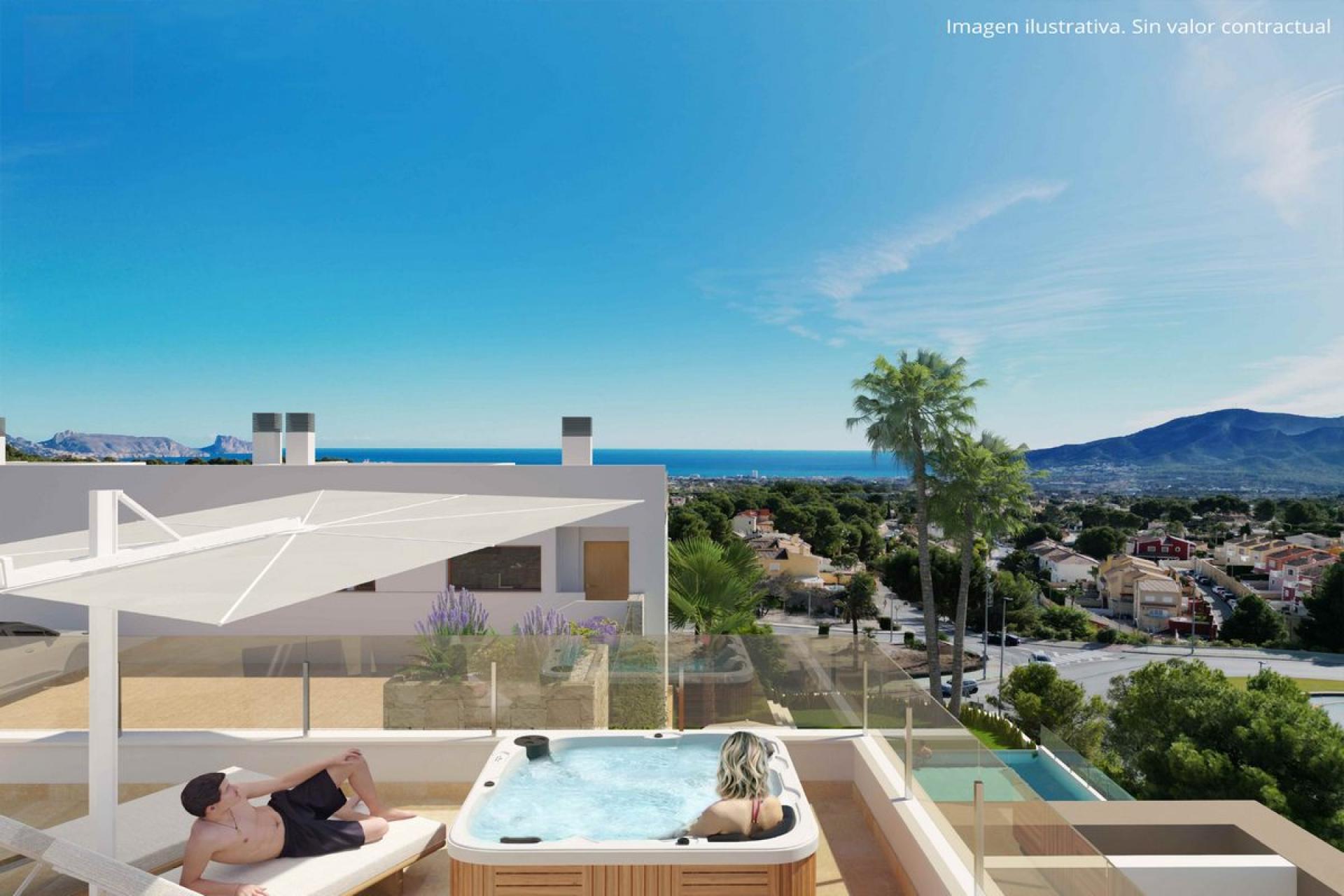 4 chambre Villa à La Nucia in Medvilla Spanje