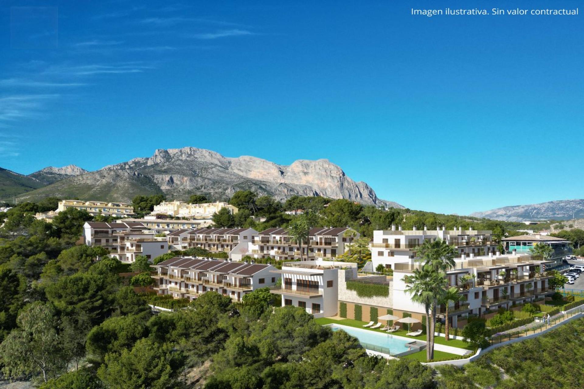 4 chambre Villa à La Nucia in Medvilla Spanje