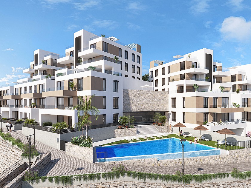 2 chambre Appartement - jardin à Vera in Medvilla Spanje