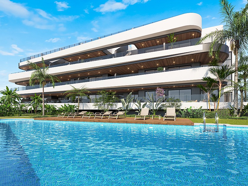 2 chambre Appartements - terrasse sur le toit à Los Alcazares