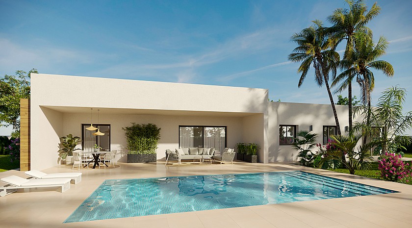 3 chambre Villa à Aspe in Medvilla Spanje